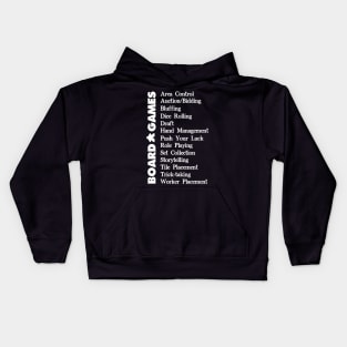 Board Games Mechanics Kids Hoodie